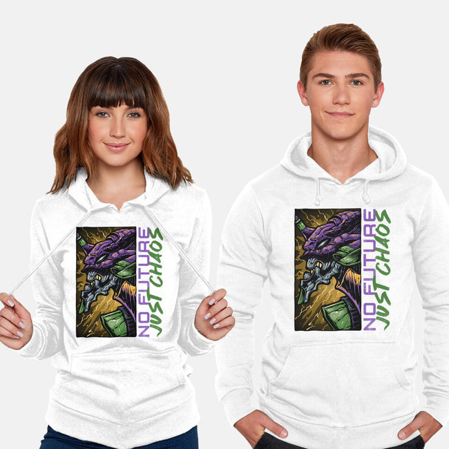 No Future Just Chaos-Unisex-Pullover-Sweatshirt-glitchygorilla