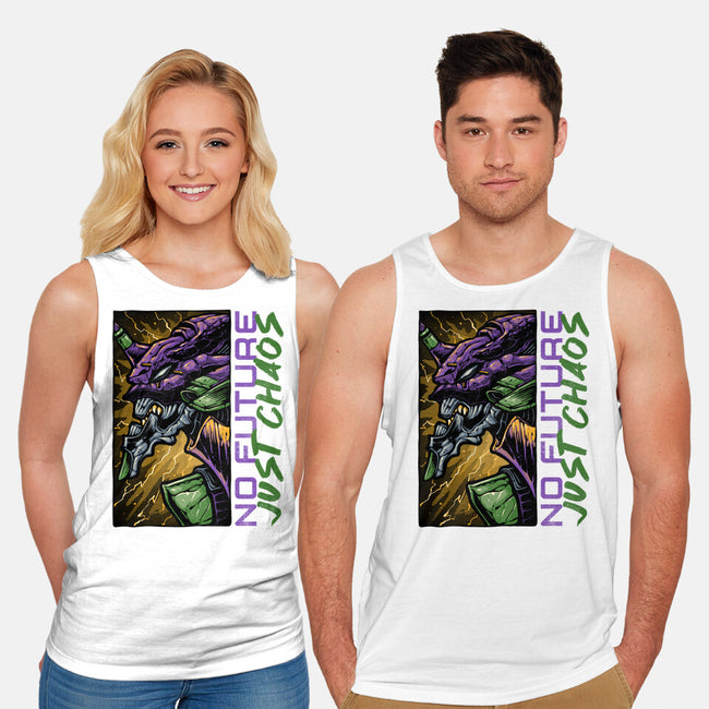 No Future Just Chaos-Unisex-Basic-Tank-glitchygorilla