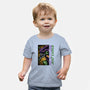 No Future Just Chaos-Baby-Basic-Tee-glitchygorilla