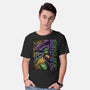 No Future Just Chaos-Mens-Basic-Tee-glitchygorilla