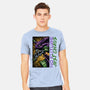 No Future Just Chaos-Mens-Heavyweight-Tee-glitchygorilla