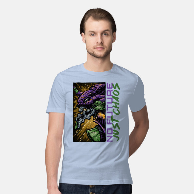 No Future Just Chaos-Mens-Premium-Tee-glitchygorilla