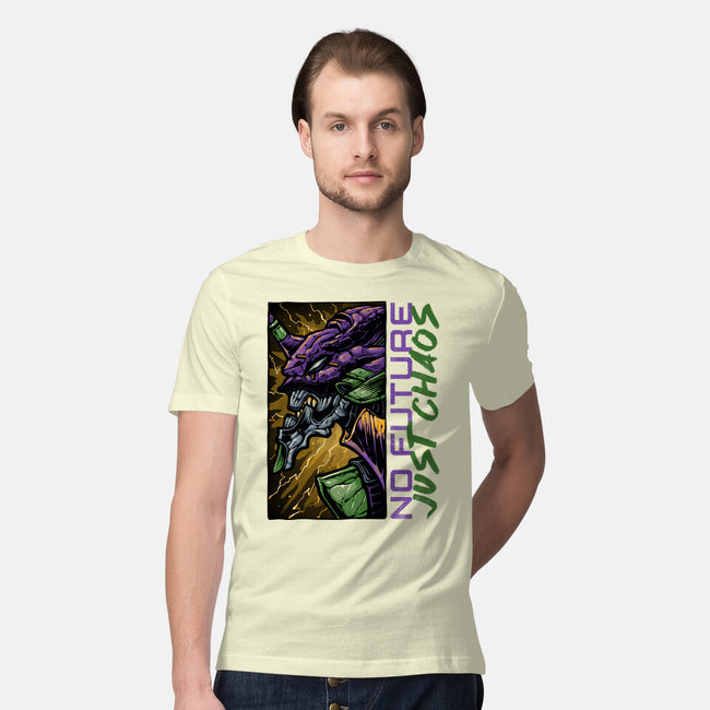 No Future Just Chaos-Mens-Premium-Tee-glitchygorilla