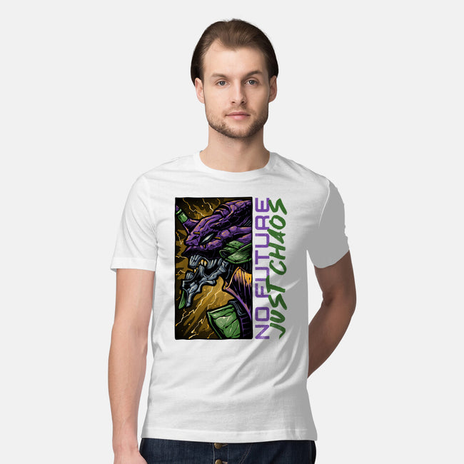 No Future Just Chaos-Mens-Premium-Tee-glitchygorilla