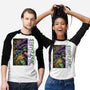 No Future Just Chaos-Unisex-Baseball-Tee-glitchygorilla