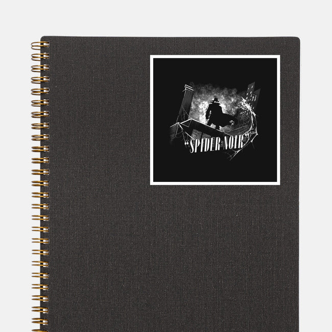Noir Animated Series-None-Glossy-Sticker-rocketman_art
