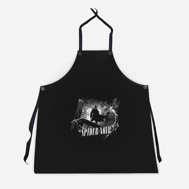Noir Animated Series-Unisex-Kitchen-Apron-rocketman_art