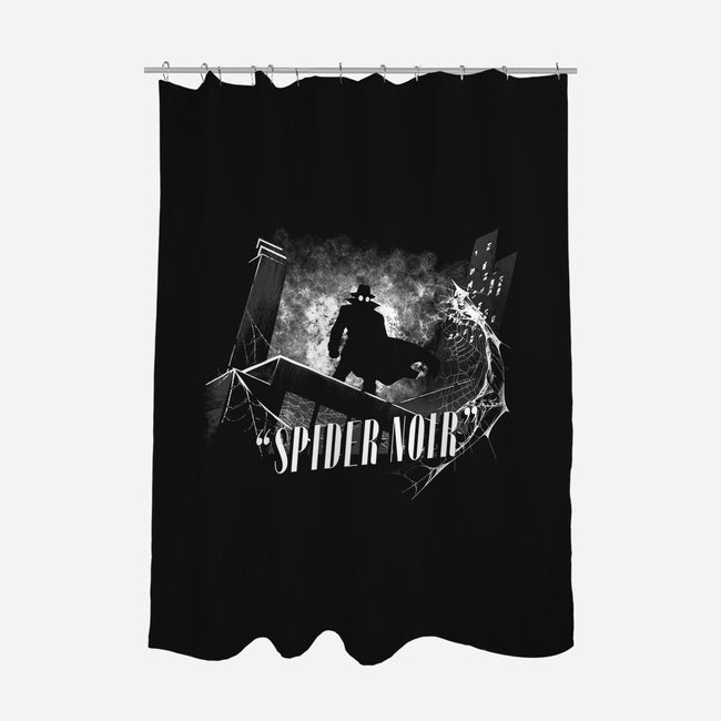 Noir Animated Series-None-Polyester-Shower Curtain-rocketman_art