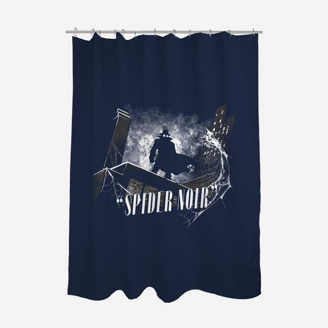 Noir Animated Series-None-Polyester-Shower Curtain-rocketman_art