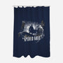 Noir Animated Series-None-Polyester-Shower Curtain-rocketman_art