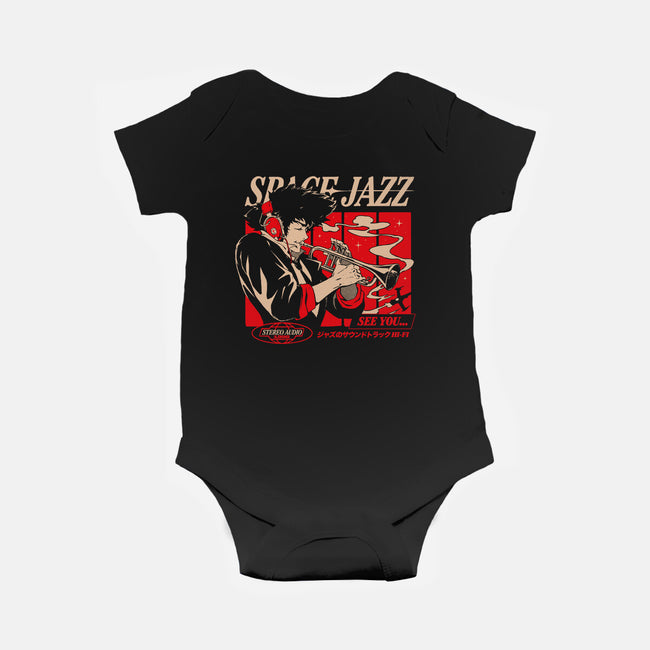 Space Jazz-Baby-Basic-Onesie-ilustrata