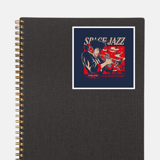 Space Jazz-None-Glossy-Sticker-ilustrata