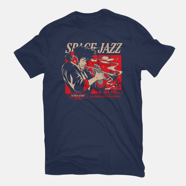 Space Jazz-Unisex-Basic-Tee-ilustrata