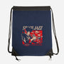 Space Jazz-None-Drawstring-Bag-ilustrata