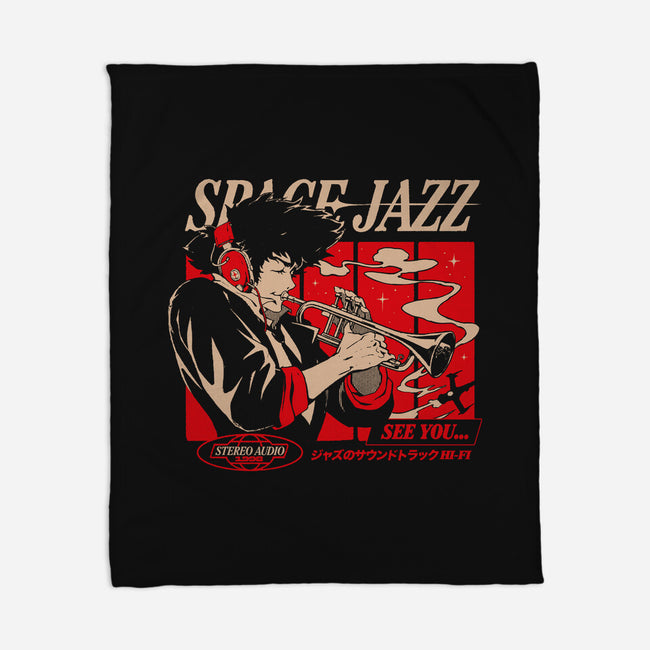 Space Jazz-None-Fleece-Blanket-ilustrata