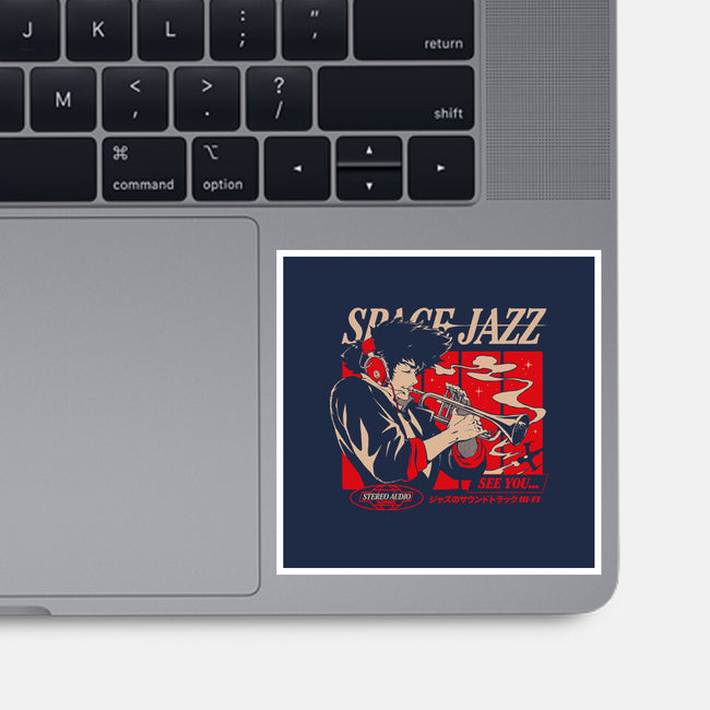 Space Jazz-None-Glossy-Sticker-ilustrata