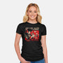 Space Jazz-Womens-Fitted-Tee-ilustrata
