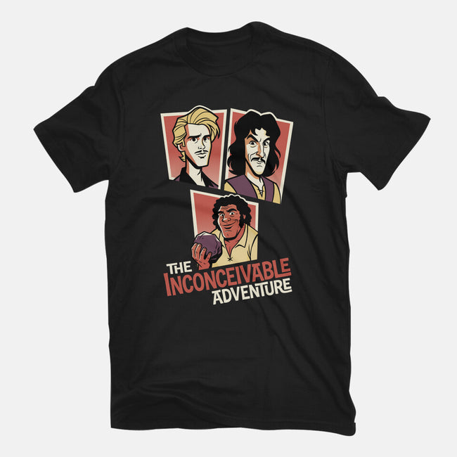 Inconceivable Adventure-Womens-Basic-Tee-P1yu5h