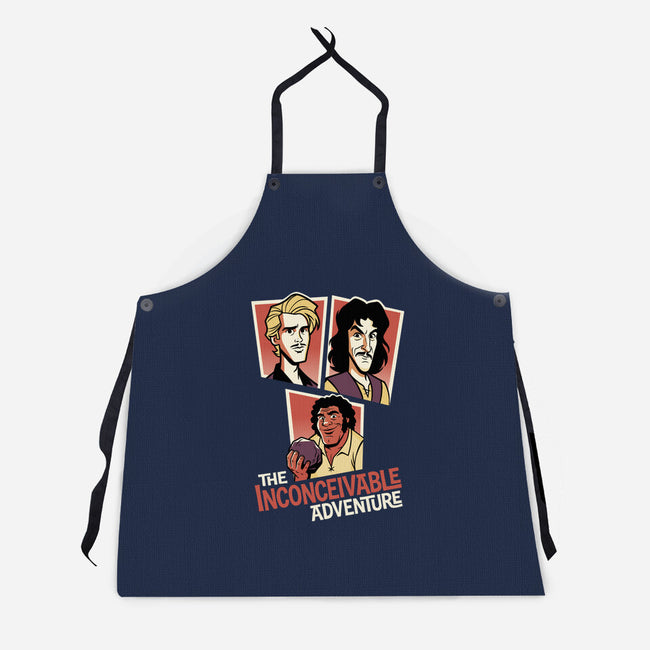 Inconceivable Adventure-Unisex-Kitchen-Apron-P1yu5h