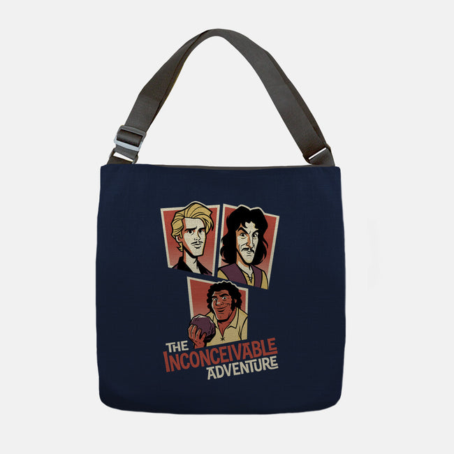 Inconceivable Adventure-None-Adjustable Tote-Bag-P1yu5h