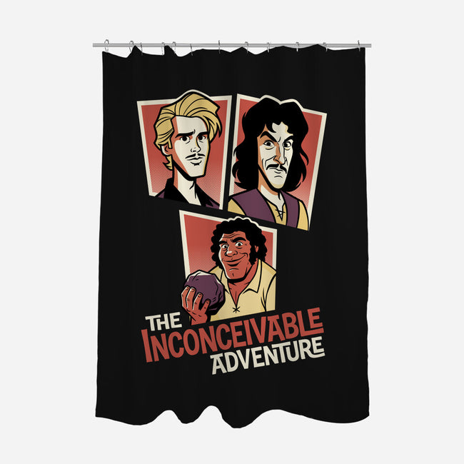 Inconceivable Adventure-None-Polyester-Shower Curtain-P1yu5h