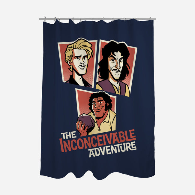Inconceivable Adventure-None-Polyester-Shower Curtain-P1yu5h