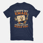 Ironic Work Email-Unisex-Basic-Tee-Studio Mootant
