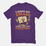 Ironic Work Email-Mens-Basic-Tee-Studio Mootant
