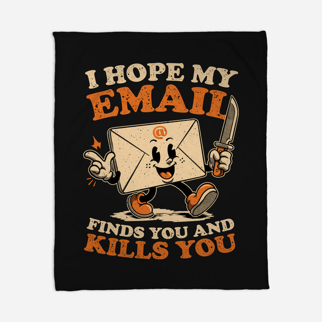 Ironic Work Email-None-Fleece-Blanket-Studio Mootant