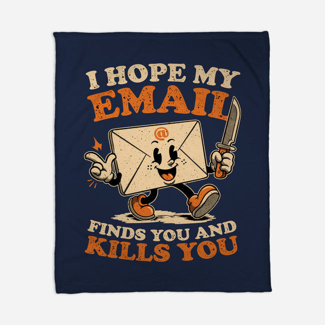 Ironic Work Email-None-Fleece-Blanket-Studio Mootant
