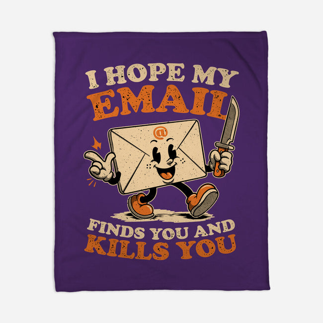 Ironic Work Email-None-Fleece-Blanket-Studio Mootant