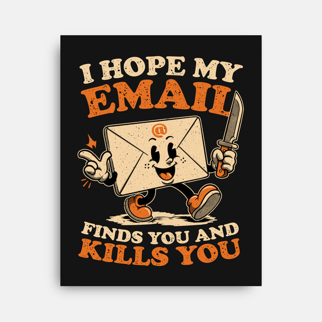 Ironic Work Email-None-Stretched-Canvas-Studio Mootant