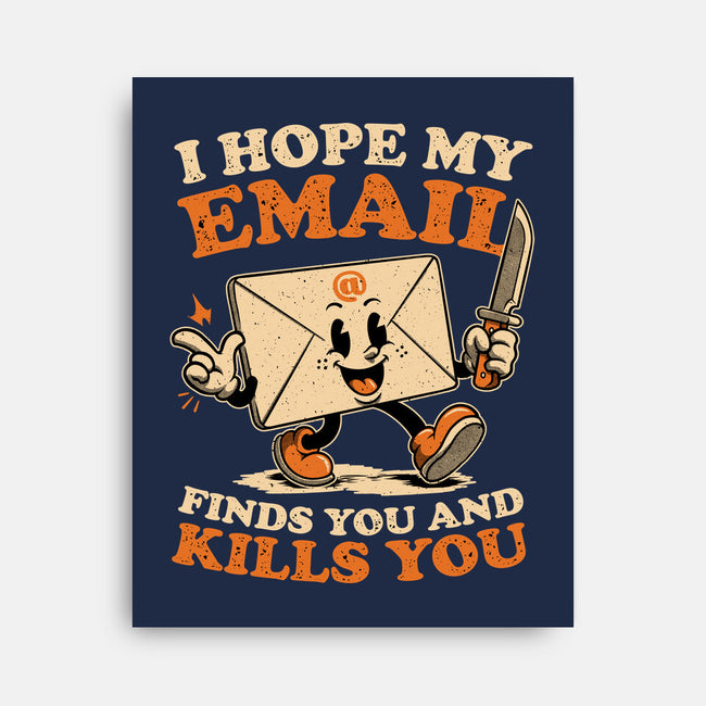 Ironic Work Email-None-Stretched-Canvas-Studio Mootant
