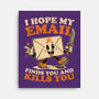 Ironic Work Email-None-Stretched-Canvas-Studio Mootant
