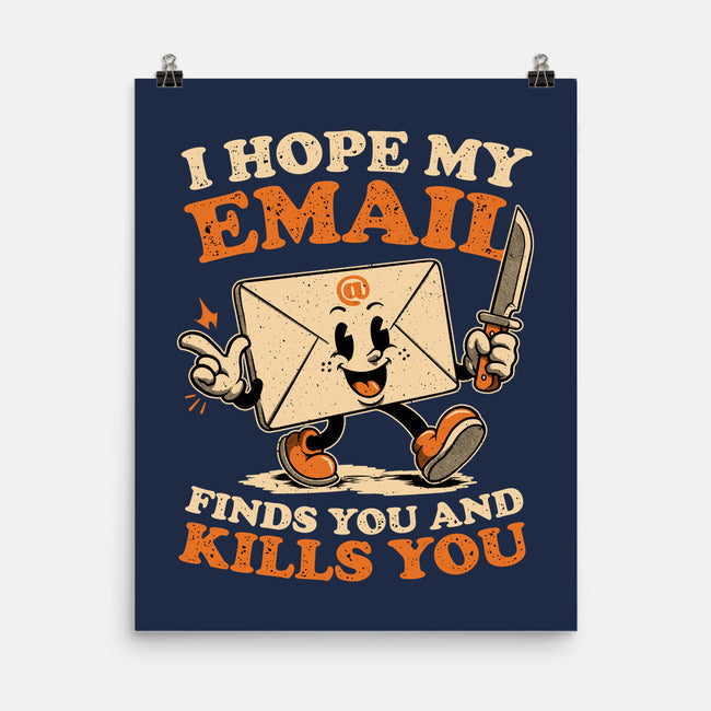 Ironic Work Email-None-Matte-Poster-Studio Mootant