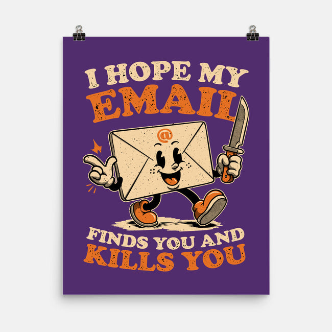 Ironic Work Email-None-Matte-Poster-Studio Mootant