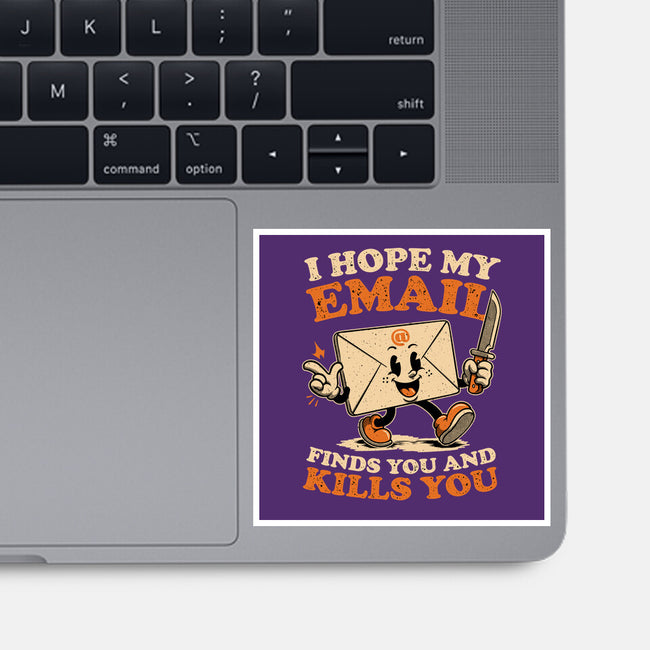 Ironic Work Email-None-Glossy-Sticker-Studio Mootant