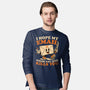 Ironic Work Email-Mens-Long Sleeved-Tee-Studio Mootant