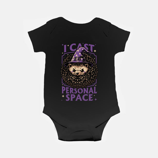 Hedgehog Wizard Magic-Baby-Basic-Onesie-Studio Mootant