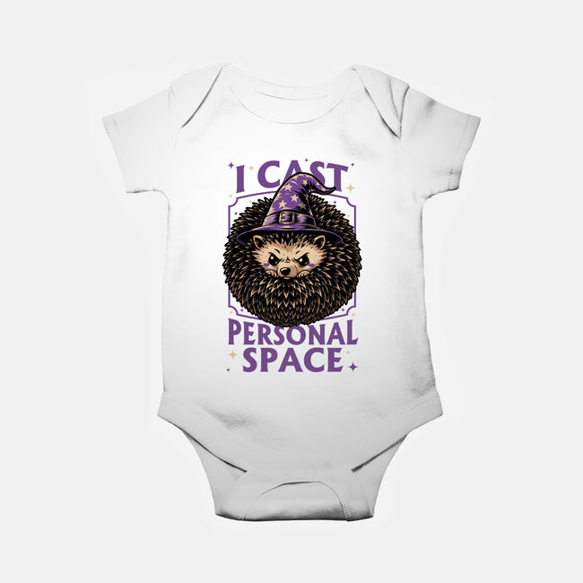 Hedgehog Wizard Magic-Baby-Basic-Onesie-Studio Mootant