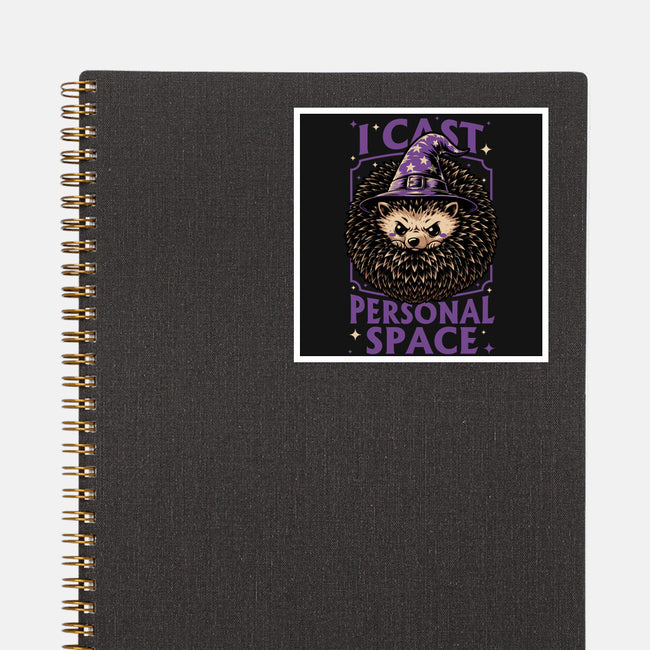 Hedgehog Wizard Magic-None-Glossy-Sticker-Studio Mootant
