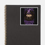 Hedgehog Wizard Magic-None-Glossy-Sticker-Studio Mootant