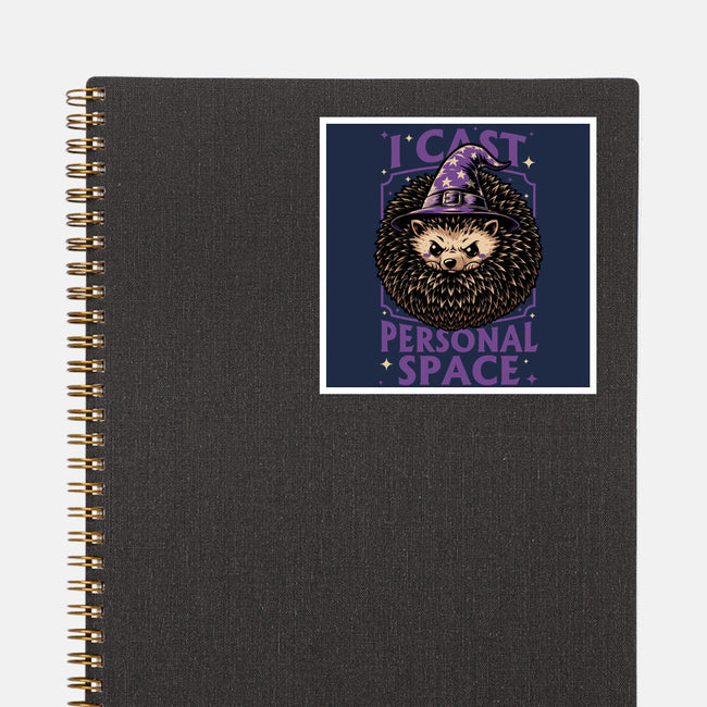 Hedgehog Wizard Magic-None-Glossy-Sticker-Studio Mootant