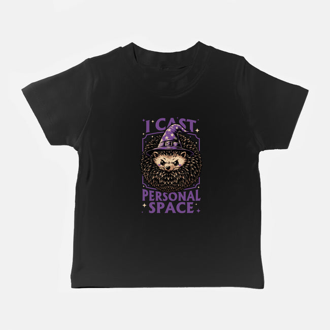 Hedgehog Wizard Magic-Baby-Basic-Tee-Studio Mootant