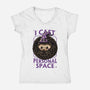 Hedgehog Wizard Magic-Womens-V-Neck-Tee-Studio Mootant