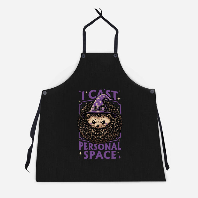 Hedgehog Wizard Magic-Unisex-Kitchen-Apron-Studio Mootant