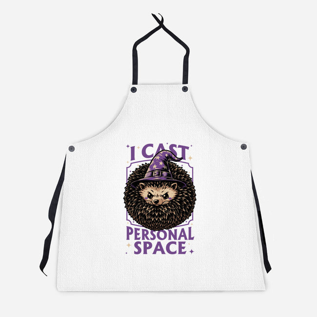 Hedgehog Wizard Magic-Unisex-Kitchen-Apron-Studio Mootant