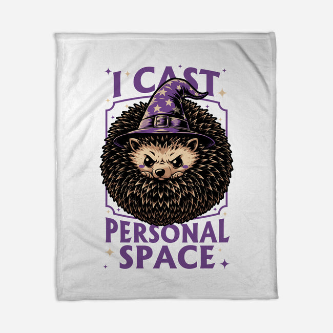 Hedgehog Wizard Magic-None-Fleece-Blanket-Studio Mootant