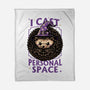 Hedgehog Wizard Magic-None-Fleece-Blanket-Studio Mootant