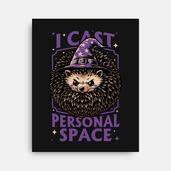 Hedgehog Wizard Magic-None-Stretched-Canvas-Studio Mootant